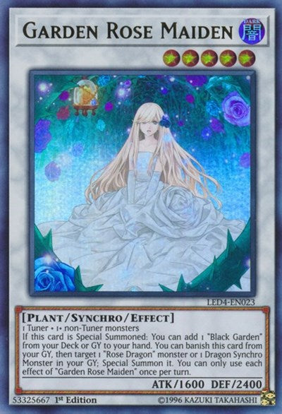 Garden Rose Maiden (Ultra Rare) [LED4-EN023-UR]