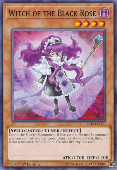 Witch of the Black Rose (Common) [LED4-EN030-C]