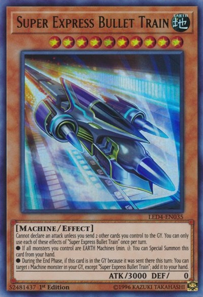 Super Express Bullet Train (Ultra Rare) [LED4-EN035-UR]