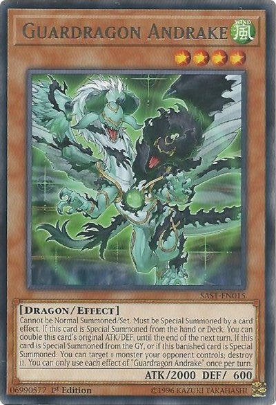 Guardragon Andrake (Rare) [SAST-EN015-R]