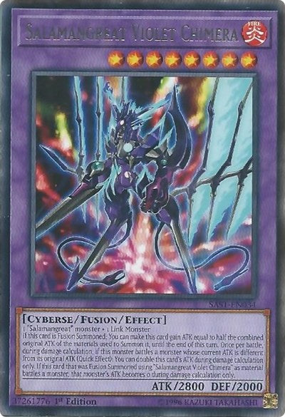 Salamangreat Violet Chimera (Rare) [SAST-EN034-R]