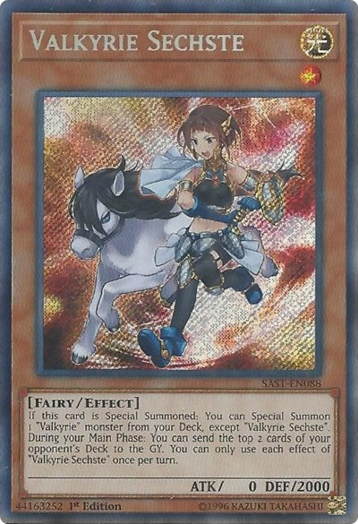 Valkyrie Sechste (Secret Rare) [SAST-EN088-SeR]