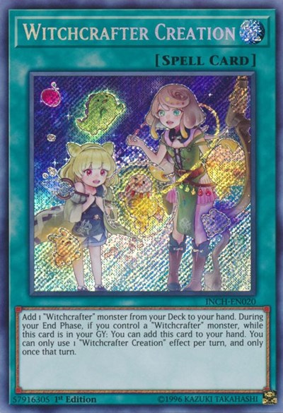 Witchcrafter Creation (Secret Rare) [INCH-EN020-SeR]