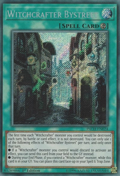 Witchcrafter Bystreet (Secret Rare) [INCH-EN024-SeR]