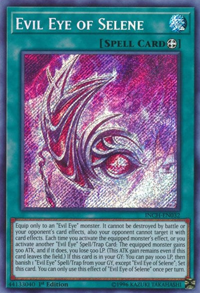 Evil Eye of Selene (Secret Rare) [INCH-EN032-SeR]