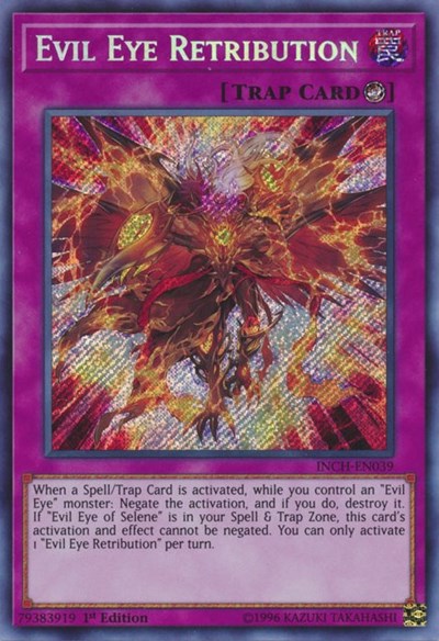 Evil Eye Retribution (Secret Rare) [INCH-EN039-SeR]