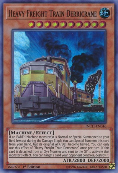 Heavy Freight Train Derricrane (Super Rare) [INCH-EN046-SuR]