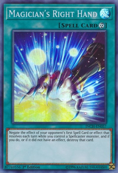 Magician's Right Hand (Super Rare) [INCH-EN057-SuR]