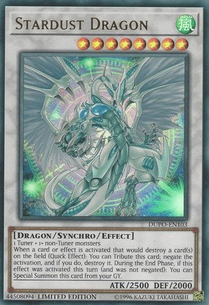 Stardust Dragon (Ultra Rare) [DUPO-EN103-UR]