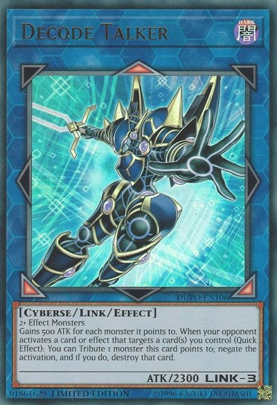 Decode Talker (Ultra Rare) [DUPO-EN106-UR]