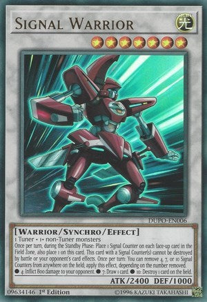 Signal Warrior (Ultra Rare) [DUPO-EN006-UR]