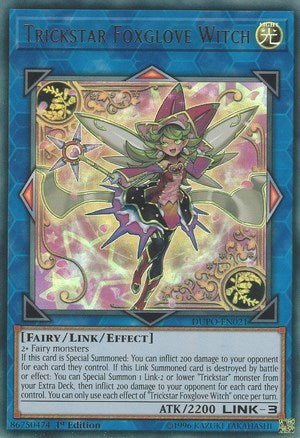 Trickstar Foxglove Witch (Ultra Rare) [DUPO-EN021-UR]