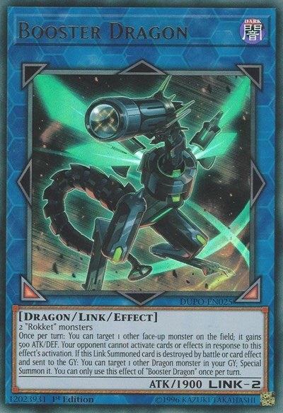 Booster Dragon (Ultra Rare) [DUPO-EN025-UR]