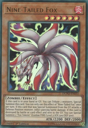 Nine-Tailed Fox (Ultra Rare) [DUPO-EN031-UR]