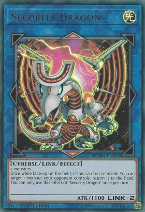 Security Dragon (Ultra Rare) [DUPO-EN037-UR]