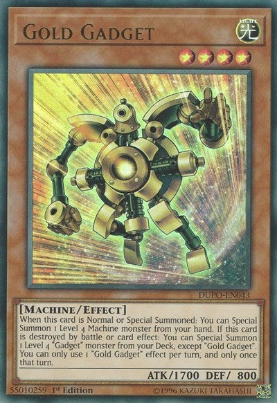 Gold Gadget (Ultra Rare) [DUPO-EN043-UR]