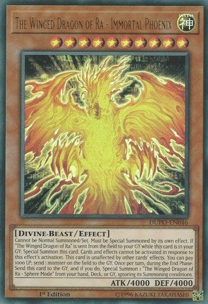 The Winged Dragon of Ra - Immortal Phoenix (Ultra Rare) [DUPO-EN046-UR]