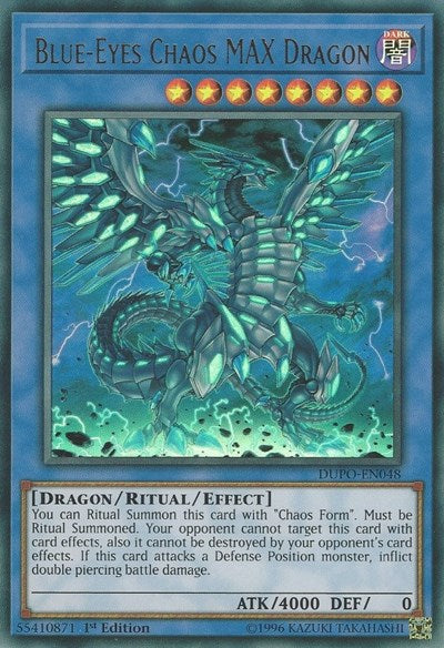 Blue-Eyes Chaos MAX Dragon (Ultra Rare) [DUPO-EN048-UR]