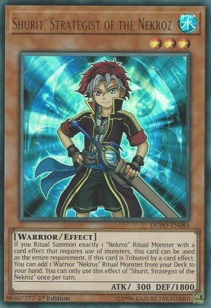 Shurit, Strategist of the Nekroz (Ultra Rare) [DUPO-EN084-UR]