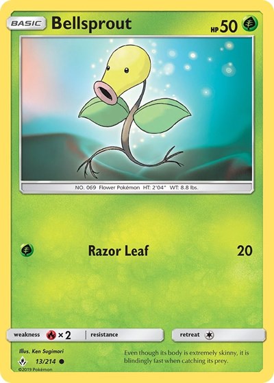 Bellsprout - 13/214 (Common) [UNB-13-C]