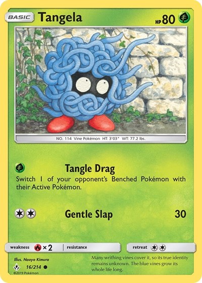 Tangela - 16/214 (Common) [UNB-16-C]