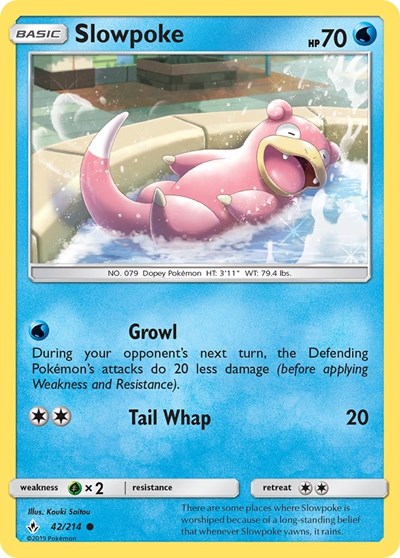 Slowpoke - 42/214 (Common) [UNB-42-C]