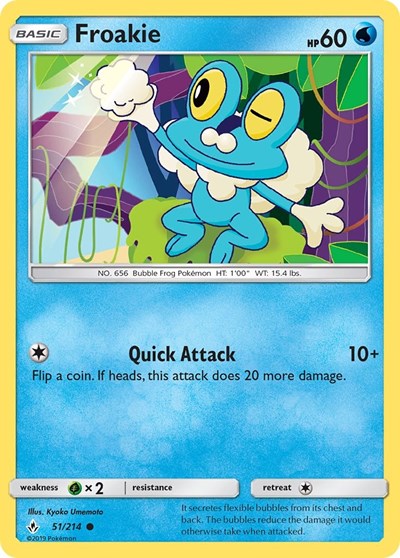 Froakie - 51/214 (Common) [UNB-51-C]