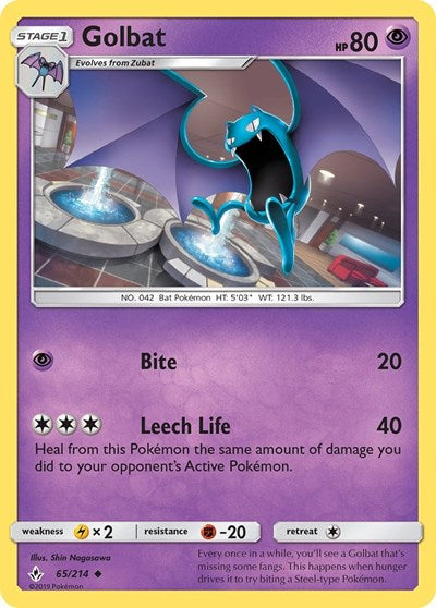 Golbat - 65/214 (Uncommon) [UNB-65-U]