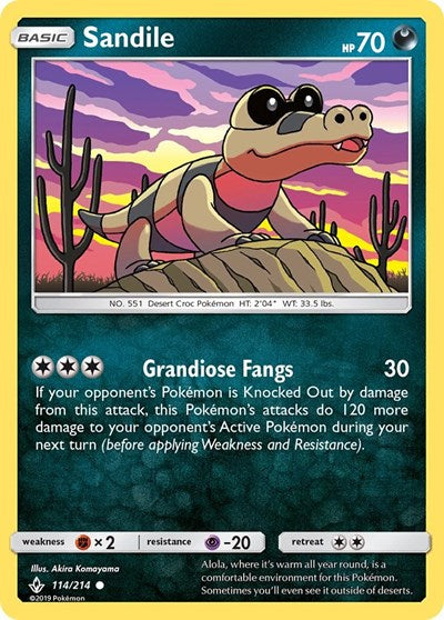 Sandile - 114/214 (Common) [UNB-114-C]