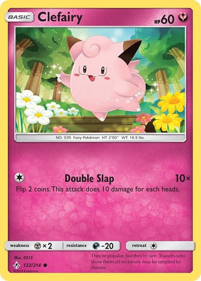 Clefairy - 132/214 (Common) [UNB-132-C]