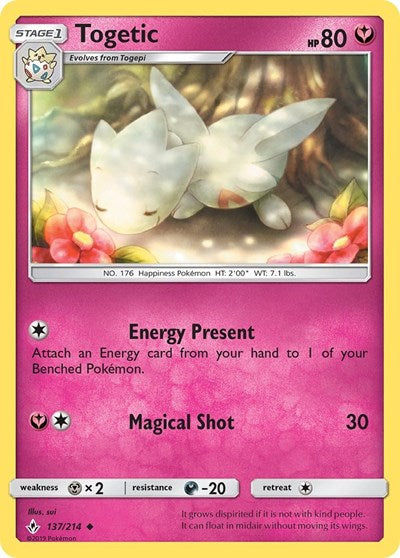 Togetic - 137/214 (Uncommon) [UNB-137-U]