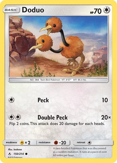 Doduo - 150/214 (Common) [UNB-150-C]