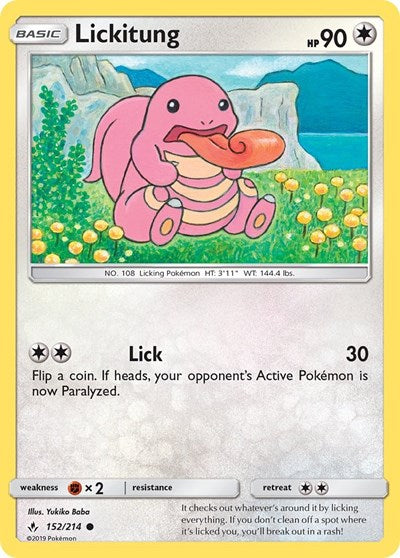 Lickitung - 152/214 (Common) [UNB-152-C]