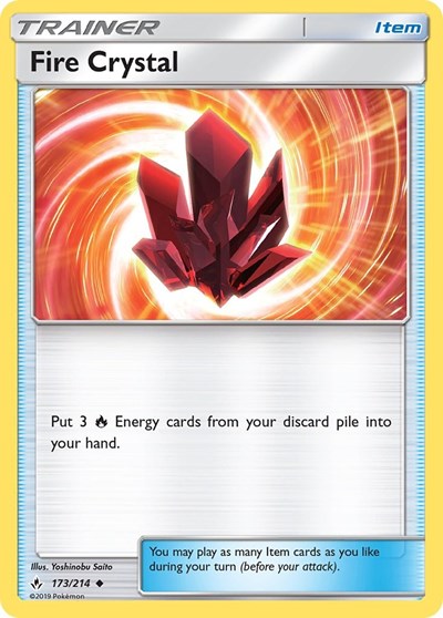 Fire Crystal - 173/214 (Uncommon) [UNB-173-U]