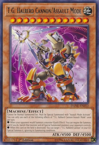 T.G. Halberd Cannon/Assault Mode (Rare) [DANE-EN012-R]