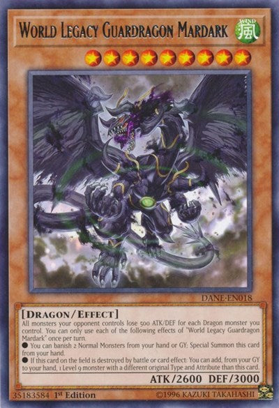 World Legacy Guardragon Mardark (Rare) [DANE-EN018-R]