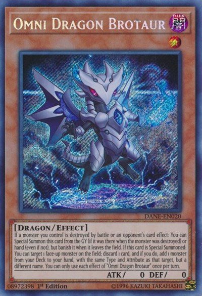 Omni Dragon Brotaur (Secret Rare) [DANE-EN020-SeR]