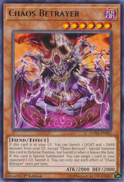 Chaos Betrayer (Rare) [DANE-EN021-R]