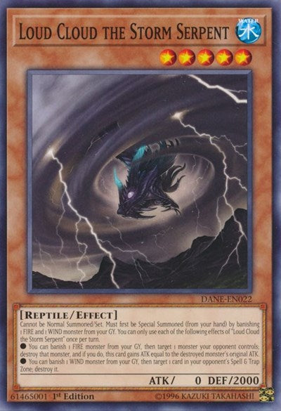 Loud Cloud the Storm Serpent (Common) [DANE-EN022-C]