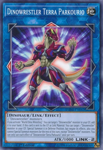 Dinowrestler Terra Parkourio (Common) [DANE-EN042-C]