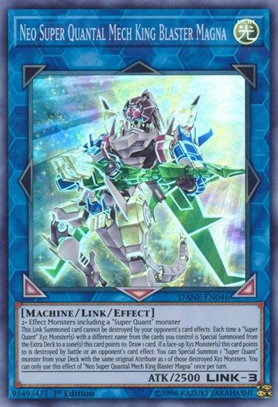 Neo Super Quantal Mech King Blaster Magna (Super Rare) [DANE-EN046-SuR]