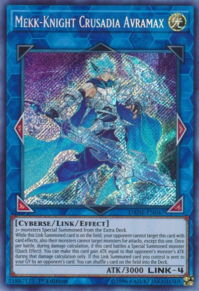 Mekk-Knight Crusadia Avramax (Secret Rare) [DANE-EN047-SeR]