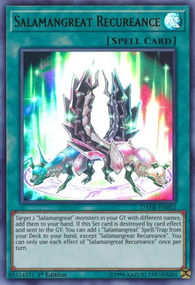 Salamangreat Recureance (Ultra Rare) [DANE-EN052-UR]