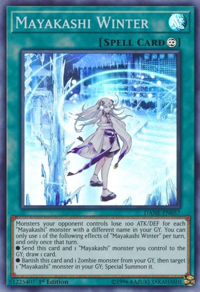 Mayakashi Winter (Super Rare) [DANE-EN057-SuR]