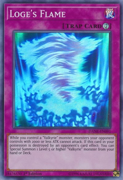 Loge's Flame (Super Rare) [DANE-EN091-SuR]