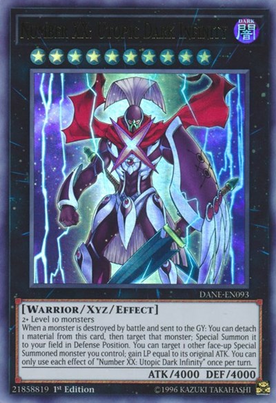 Number XX: Utopic Dark Infinity (Ultra Rare) [DANE-EN093-UR]