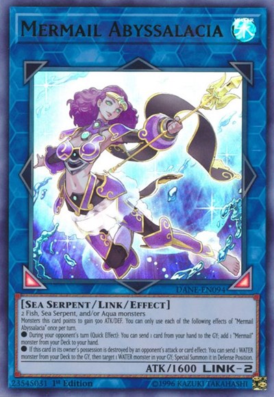 Mermail Abyssalacia (Ultra Rare) [DANE-EN094-UR]