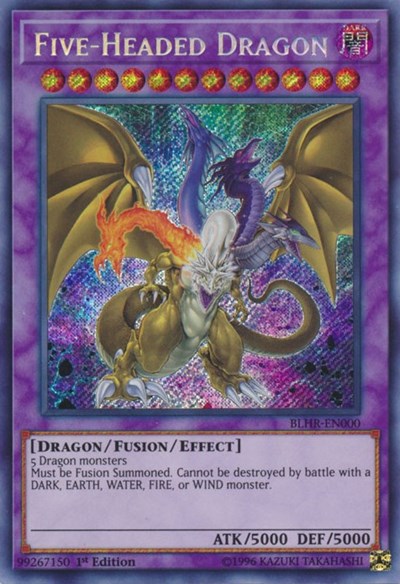 Five-Headed Dragon (Secret Rare) [BLHR-EN000-SeR]