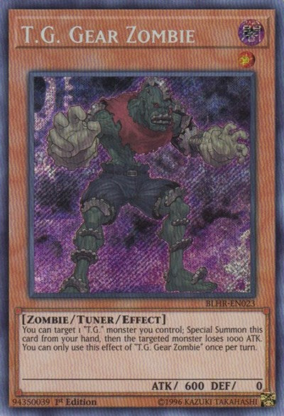 T.G. Gear Zombie (Secret Rare) [BLHR-EN023-SeR]