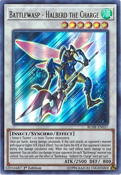 Battlewasp - Halberd the Charge (Ultra Rare) [BLHR-EN037-UR]